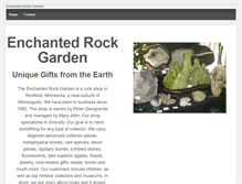 Tablet Screenshot of enchantedrockgarden.com